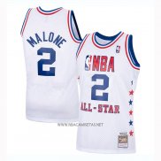 Camiseta All Star 1985 Moses Malone NO 2 Blanco