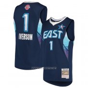 Camiseta All Star 2009 Allen Iverson NO 1 Azul