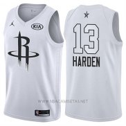 Camiseta All Star 2018 Houston Rockets James Harden NO 13 Blanco