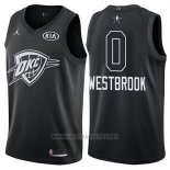 Camiseta All Star 2018 Oklahoma City Thunder Russell Westbrook NO 0 Negro