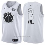 Camiseta All Star 2018 Washington Wizards John Wall NO 2 Blanco