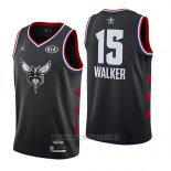 Camiseta All Star 2019 Charlotte Hornets Kemba Walker NO 15 Negro