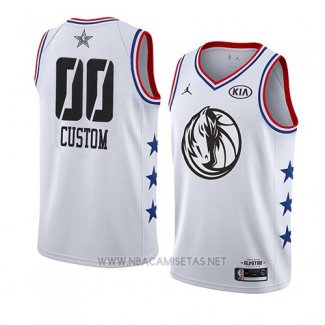 Camiseta All Star 2019 Dallas Mavericks Personalizada Blanco