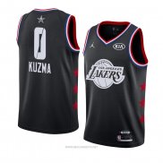 Camiseta All Star 2019 Los Angeles Lakers Kyle Kuzma NO 0 Negro