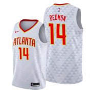 Camiseta Atlanta Hawks Dewayne Dedmon NO 14 Association 2019-20 Blanco