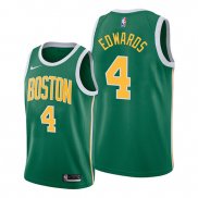 Camiseta Boston Celtics Carsen Edwards NO 4 Earned 2019-20 Verde