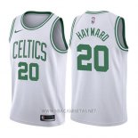 Camiseta Boston Celtics Gordon Hayward NO 20 2017-18 Blanco