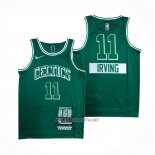 Camiseta Boston Celtics Kyrie Irving NO 11 Ciudad 2021-22 Verde