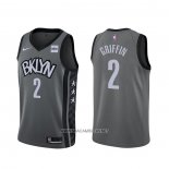 Camiseta Brooklyn Nets Blake Griffin NO 2 Statement 2020 Gris