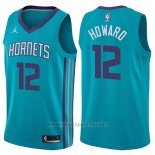 Camiseta Charlotte Hornets Dwight Howard NO 12 Icon 2017-18 Verde