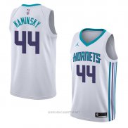 Camiseta Charlotte Hornets Frank Kaminsky NO 44 Association 2018 Blanco