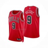 Camiseta Chicago Bulls Nikola Vucevic NO 9 Icon 2025-26 Rojo