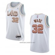 Camiseta Cleveland Cavaliers Dean Wade NO 32 Ciudad 2022-23 Blanco