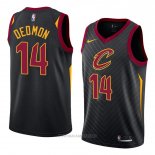 Camiseta Cleveland Cavaliers Dewayne Dedmon NO 14 Statement 2018 Negro