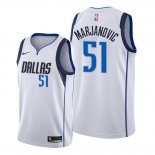 Camiseta Dallas Mavericks Boban Marjanovic NO 51 Association Blanco