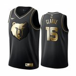 Camiseta Golden Edition Memphis Grizzlies Limited Brandon Clarke NO 15 Negro