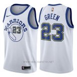 Camiseta Golden State Warriors Draymond Green NO 23 Hardwood 2017-18 Blanco