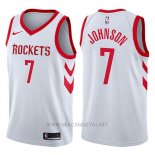 Camiseta Houston Rockets Joe Johnson NO 7 Association 2017-18 Blanco