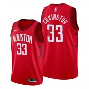 Camiseta Houston Rockets Robert Covington NO 33 Earned 2019-20 Rojo