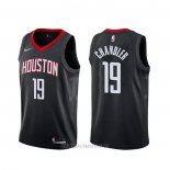 Camiseta Houston Rockets Tyson Chandler NO 19 Statement Negro