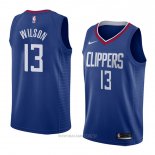 Camiseta Los Angeles Clippers Jamil Wilson NO 13 Icon 2018 Azul
