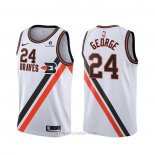 Camiseta Los Angeles Clippers Paul George NO 24 Classic Edition Blanco