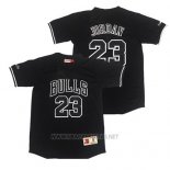 Camiseta Manga Corta Chicago Bulls Michael Jordan NO 23 Negro