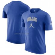 Camiseta Manga Corta Dallas Mavericks Essential Ciudad Azul