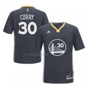 Camiseta Manga Corta Golden State Warriors Stephen Curry NO 30 Negro