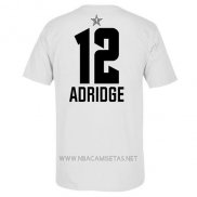 Camiseta Manga Corta LaMarcus Aldridge All Star 2019 San Antonio Spurs Blanco