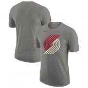 Camiseta Manga Corta Portland Trail Blazers Ciudad 2023-24 Gris