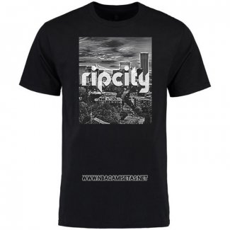 Camiseta Manga Corta Portland Trail Blazers Ciudad Negro