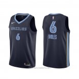Camiseta Memphis Grizzlies C.j. Miles NO 6 Icon Azul
