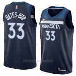 Camiseta Minnesota Timberwolves Keita Bates-Diop NO 33 Icon 2018 Azul