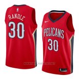 Camiseta New Orleans Pelicans Julius Randle NO 30 Statement 2018 Rojo