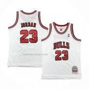 Camiseta Nino Chicago Bulls Michael Jordan NO 23 Mitchell & Ness 1997-98 Blanco