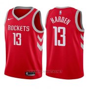 Camiseta Nino Houston Rockets James Harden NO 13 Icon 2017-18 Rojo
