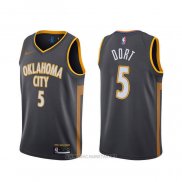 Camiseta Oklahoma City Thunder Luguentz Dort NO 5 Ciudad 2020 Gris