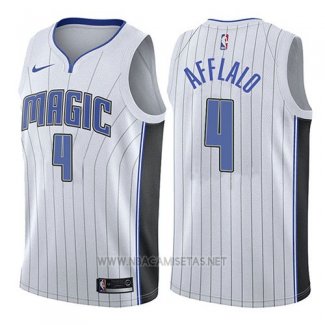 Camiseta Orlando Magic Arron Afflalo NO 4 Association 2017-18 Blanco