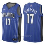 Camiseta Orlando Magic Jonathon Simmons NO 17 Icon 2017-18 Azul