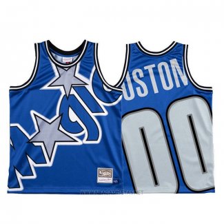 Camiseta Orlando Magic Personalizada Mitchell & Ness Big Face Azul