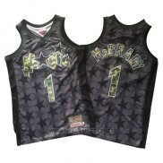 Camiseta Orlando Magic Tracy McGrady NO 1 Retro Negro2