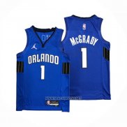 Camiseta Orlando Magic Tracy McGrady NO 1 Statement Azul