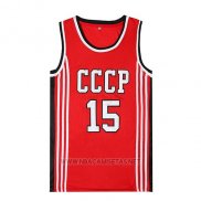 Camiseta Pelicula Cccp Sabonis NO 15 Rojo