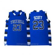 Camiseta Pelicula Tree Hill Nathan Scott NO 23 Azul