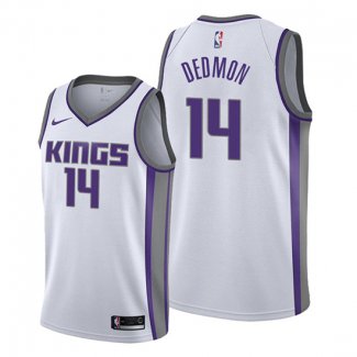 Camiseta Sacramento Kings Dewayne Dedmon NO 14 Association Blanco