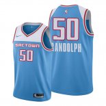 Camiseta Sacramento Kings Zach Randolph NO 50 Ciudad Edition Azul
