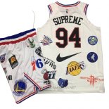 Camiseta Supreme x Nike NO 94 Blanco