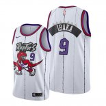 Camiseta Toronto Raptors Serge Ibaka NO 9 Classic Edition 2019-20 Blanco