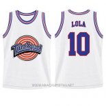 Camiseta Tune Squad Lola Bunny NO 10 Blanco